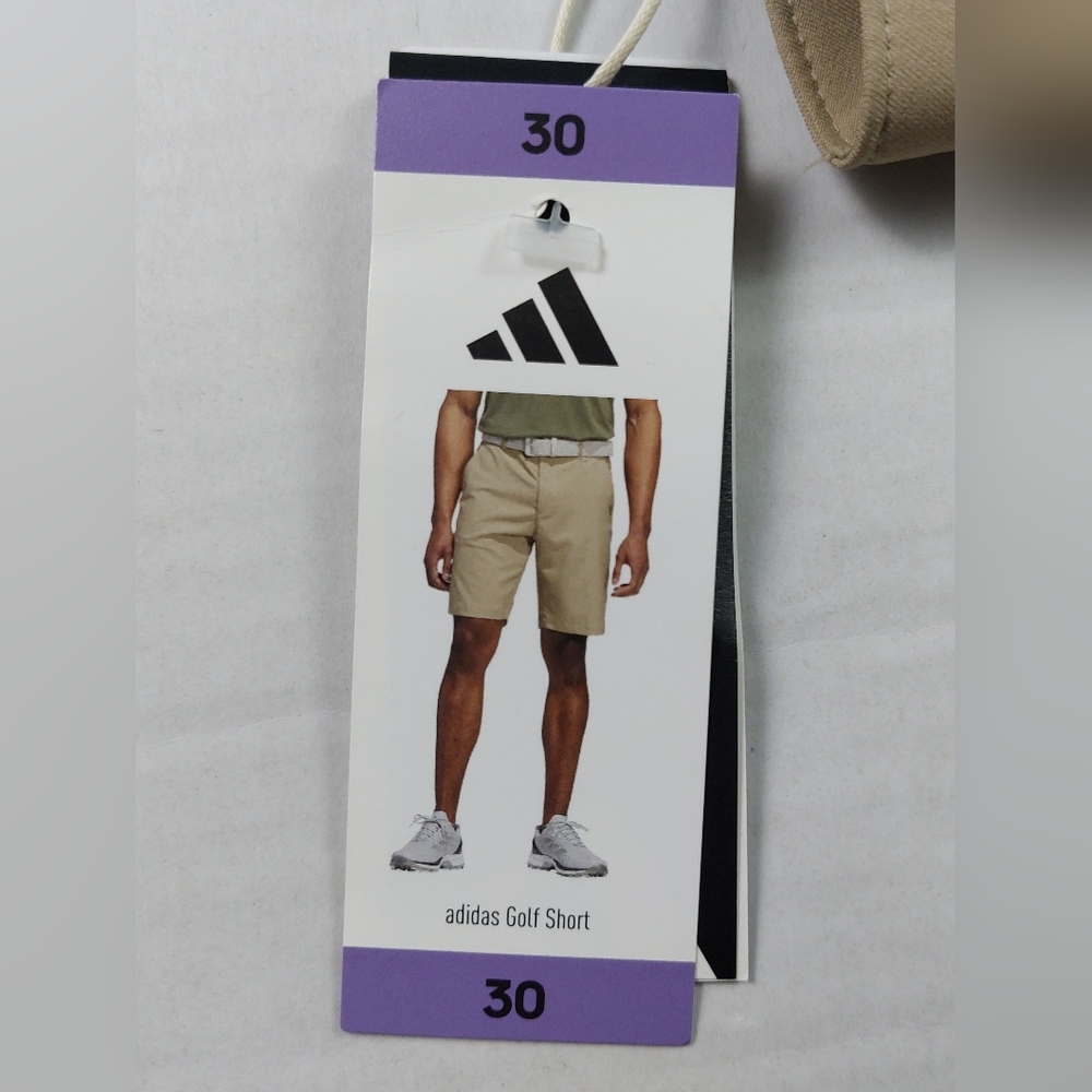 Adidas Performance Golf Shorts Mens Size 30x9 Hemp Beige NWT JZ7680 - Picture 3 of 14